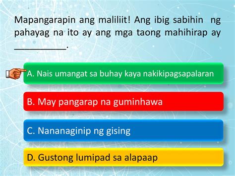 Pangarap Kahulugan .